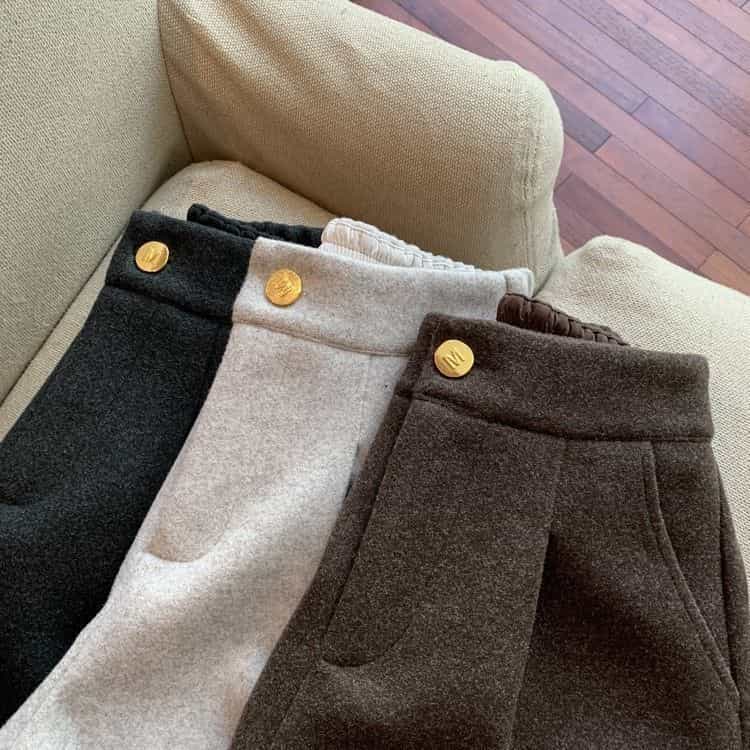 Elegant Woolen Shorts 5